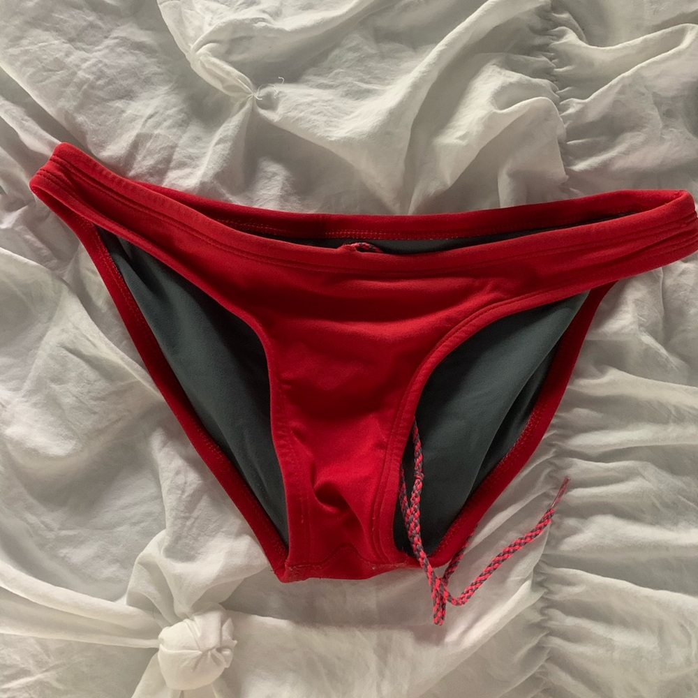 JOLYN Bikini Bottom - Red - XS